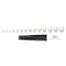 Tekton 3/8 Inch Drive 6-Point Flare Nut Crowfoot Wrench Set with Rack, 14-Piece (5/16 - 1-1/16 in.) WCF92120 - alternate 4